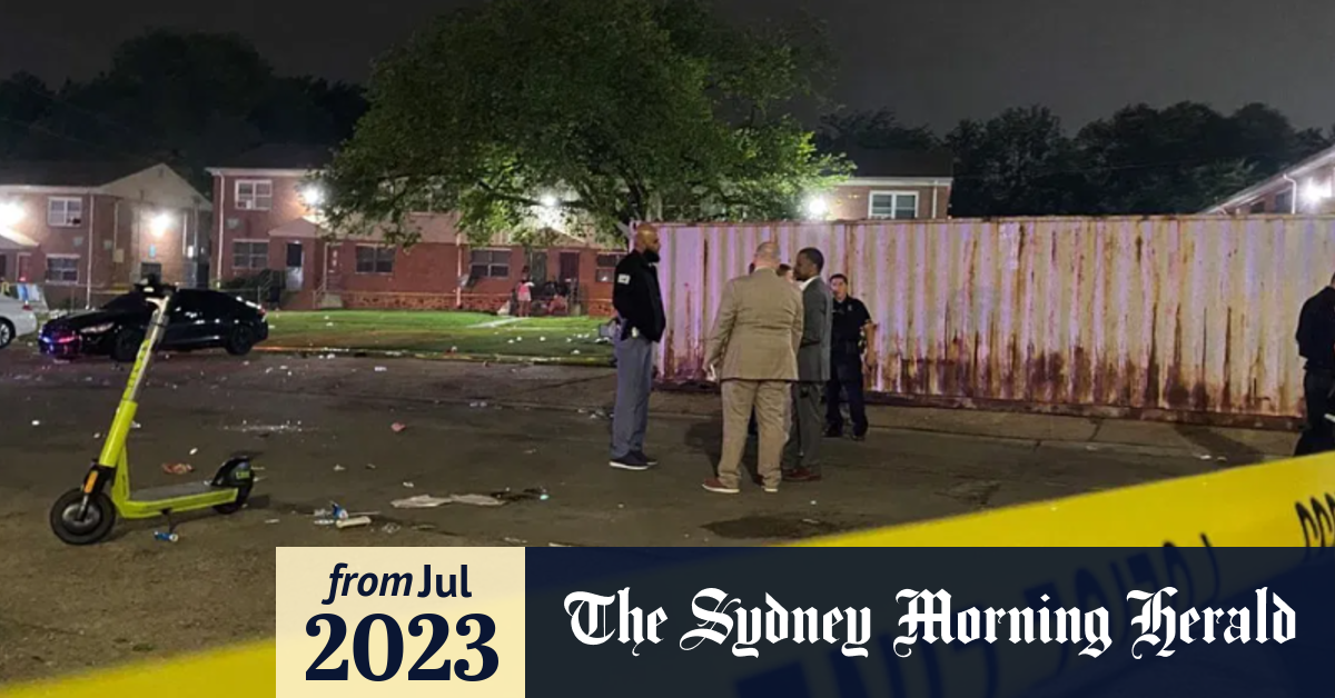 Baltimore shooting Casualties reported as police attend scene of US